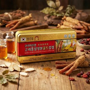 Korean Red Ginseng Extract Gold Capsule