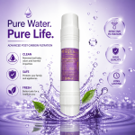 Sejin Aqua Premium Post Carbon Filter - Purple